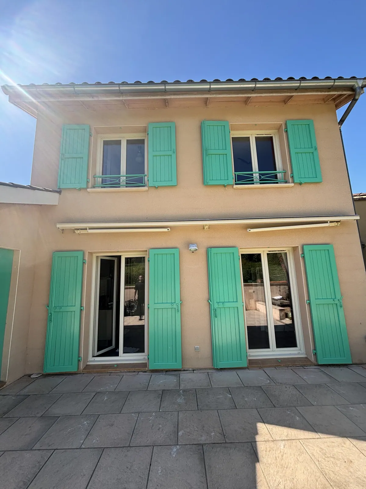 Façade après finitions extérieures