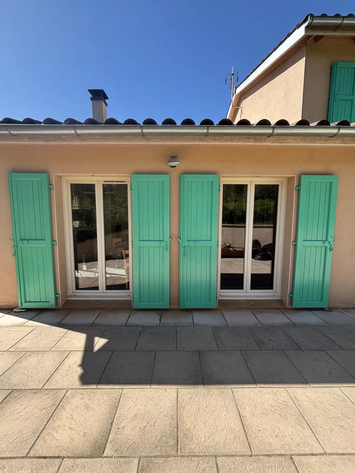 Façade et ouvertures après finitions